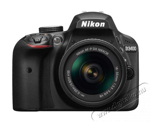 Nikon D3400 + AF-P 18-55mm VR Digitális fényképezőgép Fényképezőgép / kamera - DSLR tükörreflexes fényképezőgép - 308809