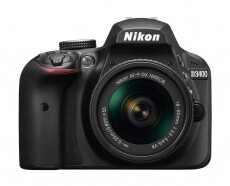 Nikon D3400 + 18-55mm AF-P VR Kit - fekete (3 év garancia!) Fényképezőgép / kamera - DSLR tükörreflexes fényképezőgép - 307201