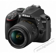 Nikon D3400 + AF-P 18-55mm VR Digitális fényképezőgép Fényképezőgép / kamera - DSLR tükörreflexes fényképezőgép - 308809
