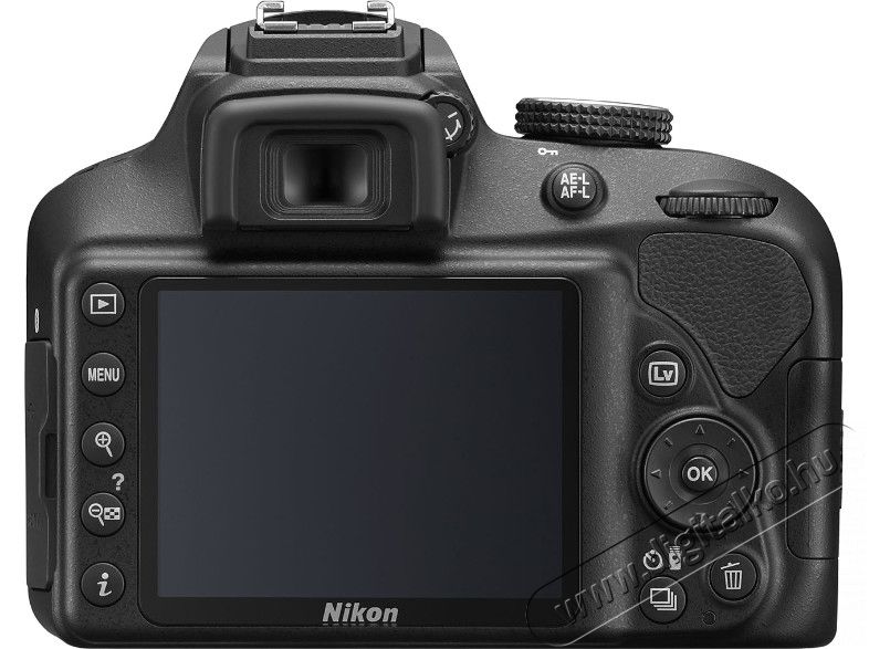 Nikon D3400 + 18-55mm AF-P DX + 70-300mm AF-P DX kit - fekete Fényképezőgép / kamera - DSLR tükörreflexes fényképezőgép - 322240