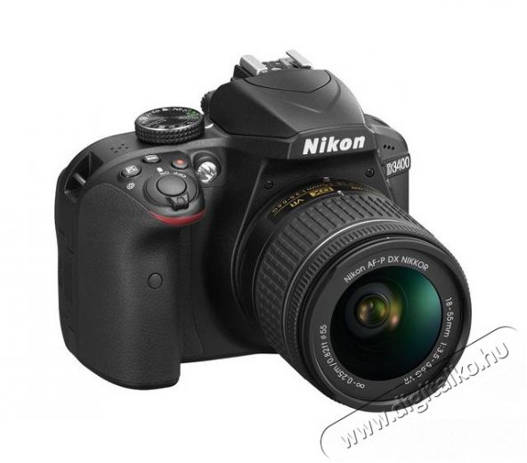 Nikon D3400 + 18-55mm AF-P + 70-300mm AF-P Kit Fényképezőgép / kamera - DSLR tükörreflexes fényképezőgép - 308813