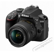 Nikon D3400 + 18-55mm AF-P VR + 70-300mm AF-P VR Kit Fényképezőgép / kamera - DSLR tükörreflexes fényképezőgép - 308812