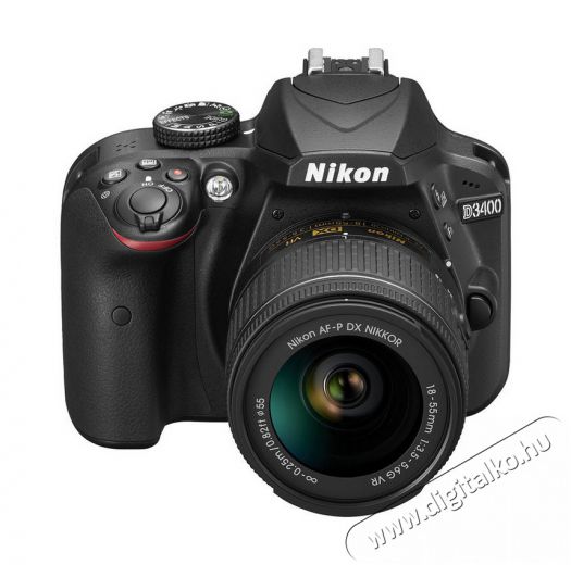 Nikon D3400 + 18-55mm AF-P VR + 70-300mm AF-P VR Kit Fényképezőgép / kamera - DSLR tükörreflexes fényképezőgép - 308812
