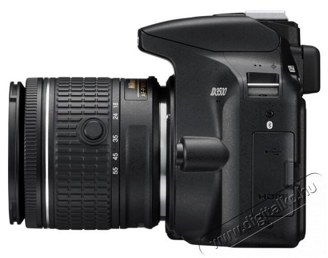 Nikon D3500 + 18-55mm AF-P VR Kit - fekete Fényképezőgép / kamera - DSLR tükörreflexes fényképezőgép - 345134