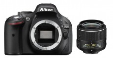 Nikon D5200 + 18-55mm VR II Kit fekete (3 év garancia!) + Nikon táska + 16GB SD kártya Fényképezőgép / kamera - DSLR tükörreflexes fényképezőgép - 288841