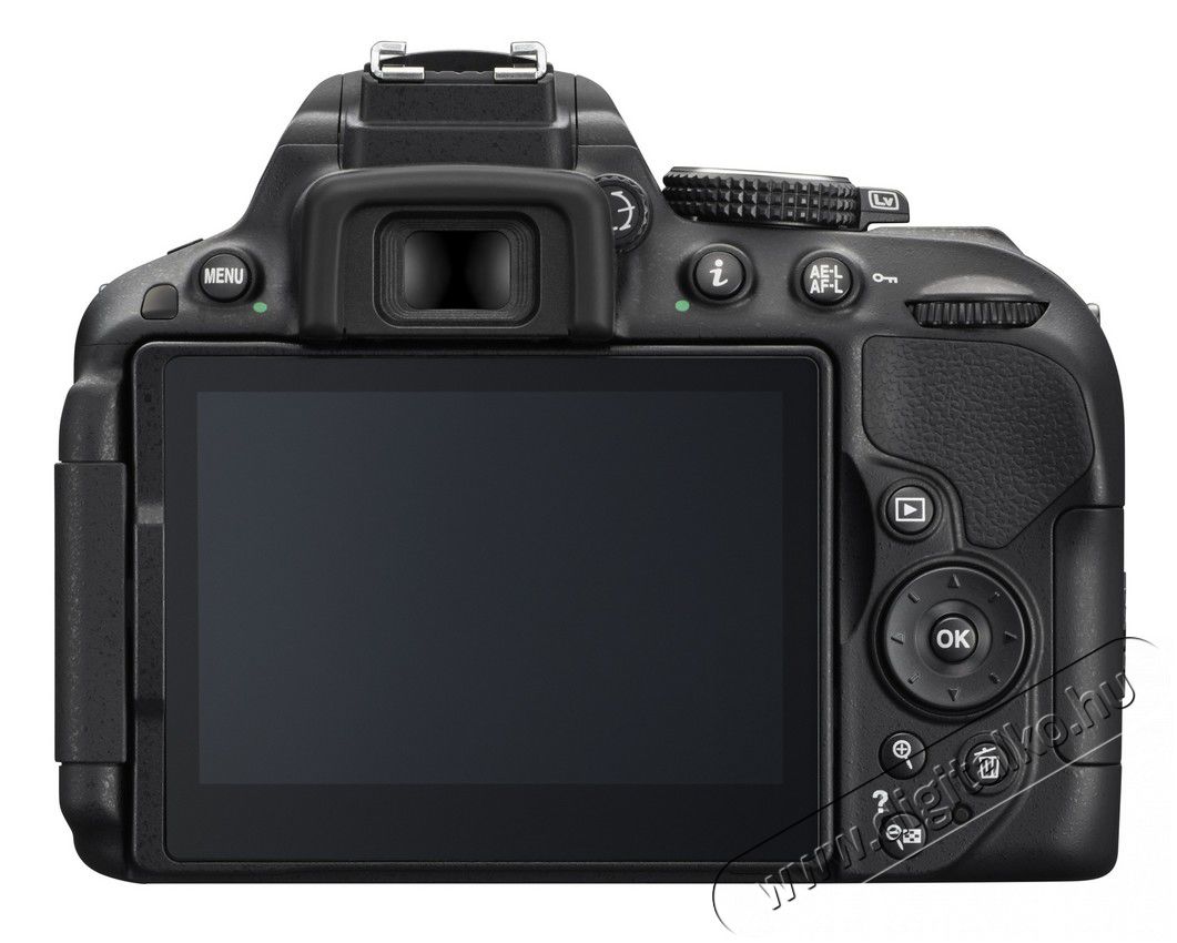 Nikon D5300 + 18-55mm AF-P VR Kit - fekete (3 év garancia!) Fényképezőgép / kamera - DSLR tükörreflexes fényképezőgép - 296693