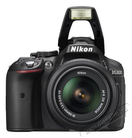 Nikon D5300 + 18-55mm AF-P VR Kit + Nikon táska + 8GB SDHC Fényképezőgép / kamera - DSLR tükörreflexes fényképezőgép - 318204