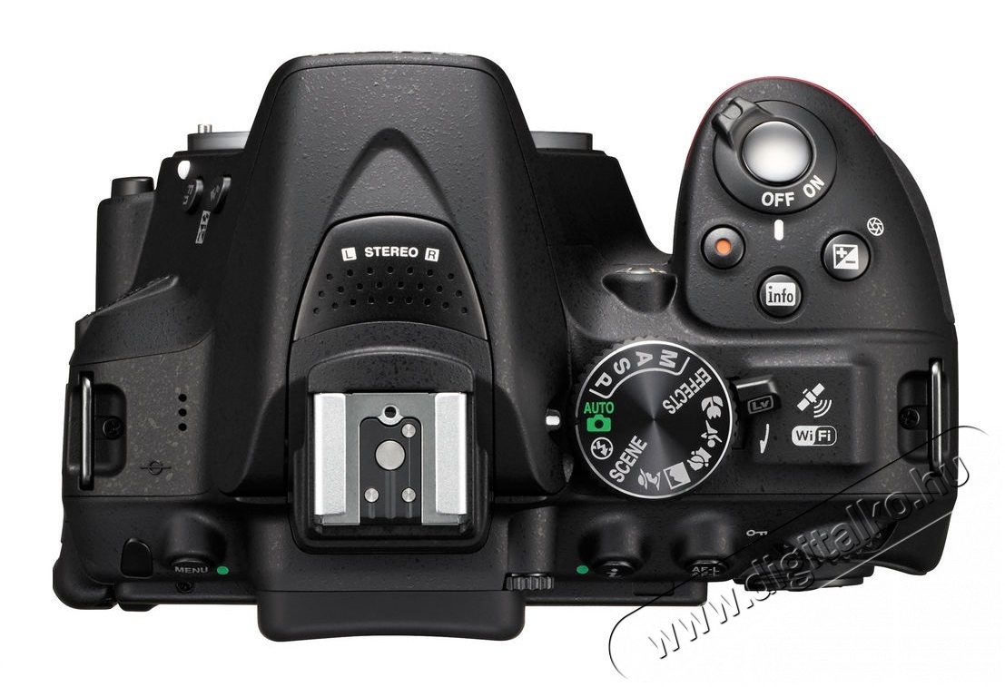 Nikon D5300 + 18-55mm AF-P VR Kit - fekete (3 év garancia!) Fényképezőgép / kamera - DSLR tükörreflexes fényképezőgép - 296693