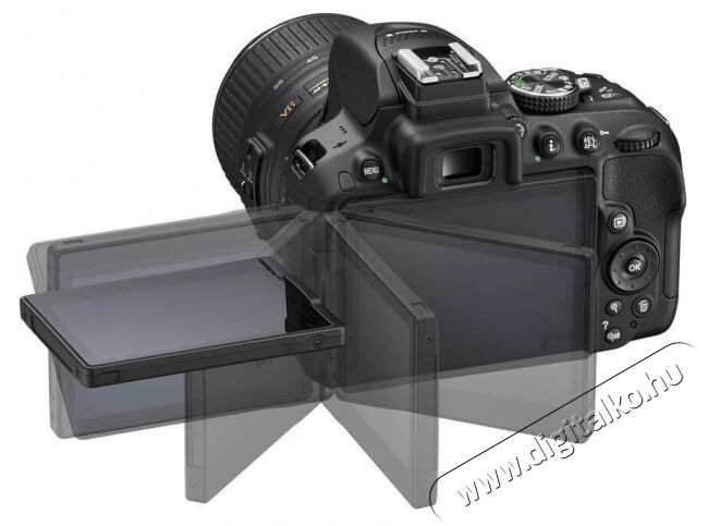 Nikon D5300 + 18-55mm VR II Kit - fekete Fényképezőgép / kamera - DSLR tükörreflexes fényképezőgép - 277808