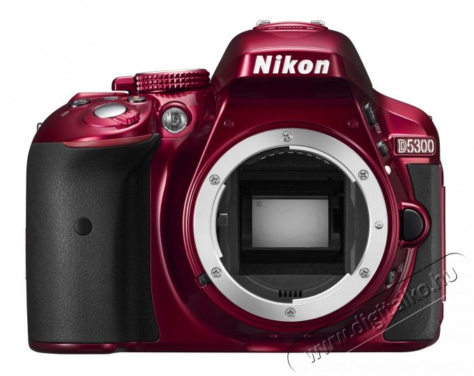 Nikon D5300 Váz - vörös (3 év garancia!) Fényképezőgép / kamera - DSLR tükörreflexes fényképezőgép - 273670