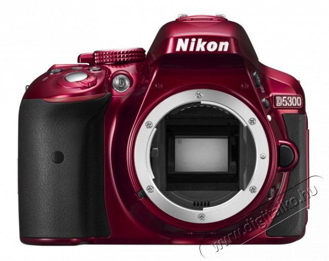 Nikon D5300 Váz - vörös (3 év garancia!) Fényképezőgép / kamera - DSLR tükörreflexes fényképezőgép - 273670