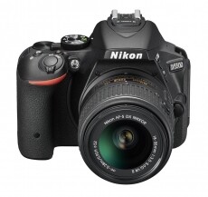 Nikon D5500 + 18-55mm VR II Kit - fekete (3 év garancia!) Fényképezőgép / kamera - DSLR tükörreflexes fényképezőgép - 282121