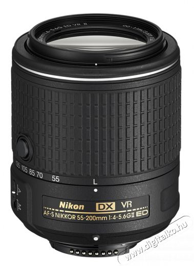 Nikon D5500 + 18-55mm AF-P VR + 55-200mm VR II Kit (3 év garancia!) Fényképezőgép / kamera - DSLR tükörreflexes fényképezőgép - 297832