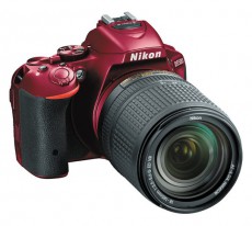 Nikon D5500 váz - vörös Fényképezőgép / kamera - DSLR tükörreflexes fényképezőgép - 284793