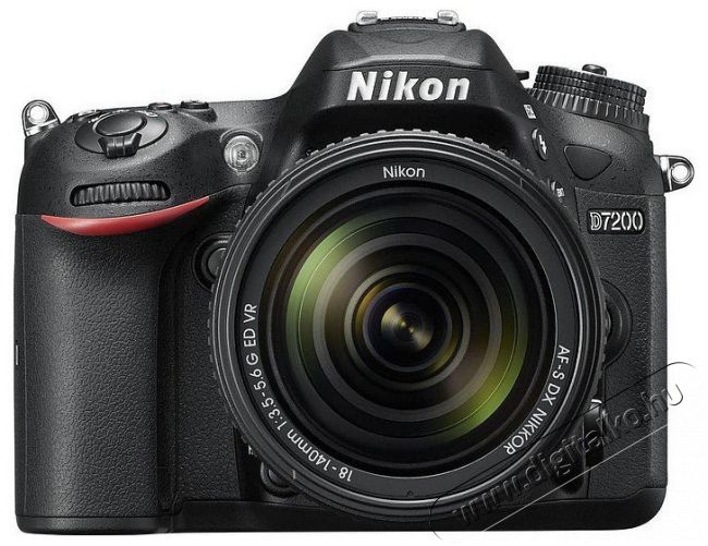 Nikon D7200 + 18-140mm VR (VBA450K002) Digitális fényképezőgép Fényképezőgép / kamera - DSLR tükörreflexes fényképezőgép - 287505
