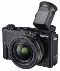 Nikon DL 18&ndash;50mm - fekete (2 év garancia!) + Elektronikus kereső Fényképezőgép / kamera - Kompakt fényképezőgép - Félprofi tudású kompakt - 297827