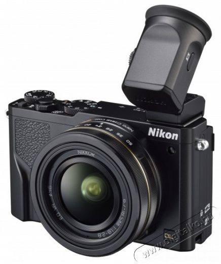 Nikon DL 18&ndash;50mm - fekete (2 év garancia!) + Elektronikus kereső Fényképezőgép / kamera - Kompakt fényképezőgép - Félprofi tudású kompakt - 297827
