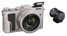 Nikon DL 24-85mm - ezüst (2 év garancia) + Elektronikus kereső Fényképezőgép / kamera - Kompakt fényképezőgép - Félprofi tudású kompakt - 297835