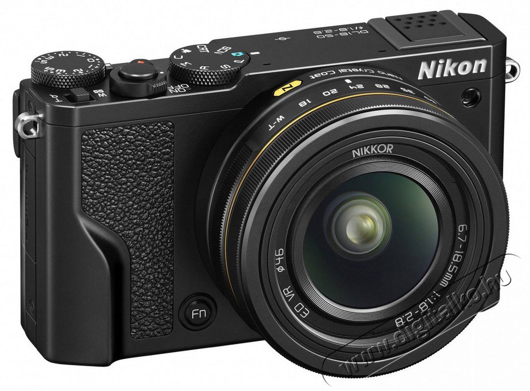 Nikon DL 18&ndash;50mm - fekete (2 év garancia!) + Elektronikus kereső Fényképezőgép / kamera - Kompakt fényképezőgép - Félprofi tudású kompakt - 297827