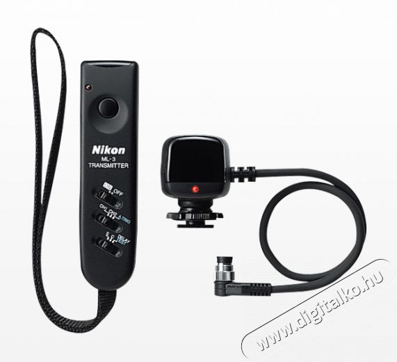 Nikon ML-3 infravörös távkioldó Fotó-Videó kiegészítők - Távkioldó - Vezeték nélküli távkioldó (gyári) - 308084