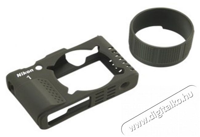 Nikon CF-N6000 Szilikon tok - khaki Fotó-Videó kiegészítők - Fotó-videó táska / tok - Vázvédő tok / markolat borítás - 278553