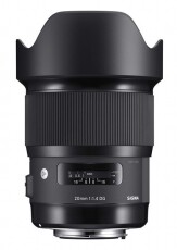 Sigma 20mm f/1,4 (A) DG HSM - Nikon (3 év grancia!) Fotó-Videó kiegészítők - Objektív - Fix fókuszú objektív - 296820