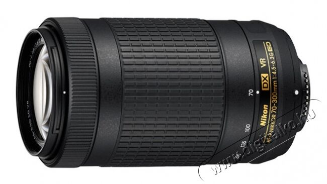 Nikon Nikkor 70-300mm f/4,5-6,3 G ED VR AF-P DX objektív Fotó-Videó kiegészítők - Objektív - Zoom objektív - 307210