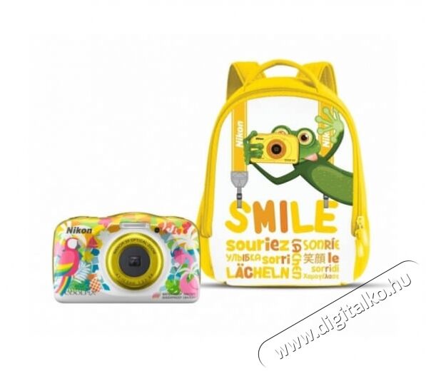 Nikon COOLPIX W150 Hawaii fényképezőgép + hátizsák Fényképezőgép / kamera - Kompakt fényképezőgép - Gyerek fényképezőgép - 349549