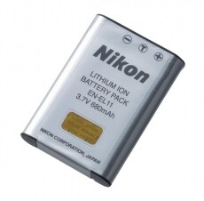 Nikon EN-EL11 Li-ion Akkumulátor (680mAh) Akkuk és töltők - Li-ion akkumulátor és töltő (gyári) - Akku - 276003