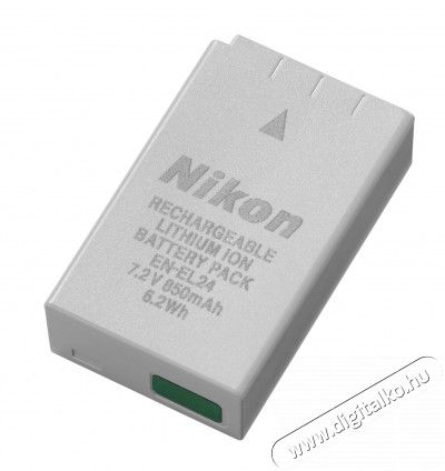 Nikon EN-EL24 li-ion akku (850mAh) Akkuk és töltők - Li-ion akkumulátor és töltő (gyári) - Akku - 296719