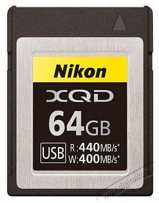 Nikon XQD 64GB (VWC00101) memóriakártya Memória kártya / Pendrive - SD / SDHC / SDXC kártya - 370267