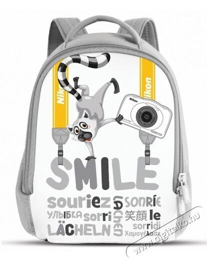 Nikon CS-S63 Smile S33 hátizsák - fehér Fotó-Videó kiegészítők - Fotó-videó táska / tok - Hátizsák - 301890