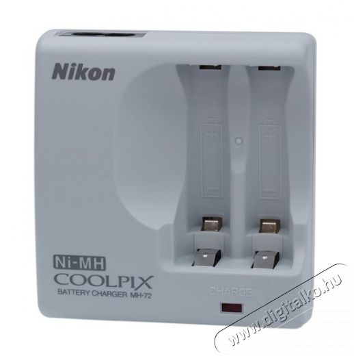 Nikon MH-72 akkutöltő EN-MH2-B2 akku szett Akkuk és töltők - Elem méretű akku és töltő - Szettben - 308088