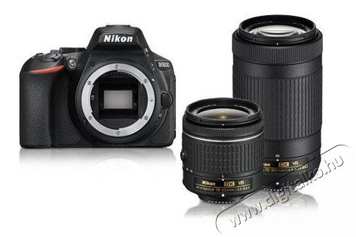 Nikon D5600 + AF-P 18-55mm VR + AF-P 70-300mm VR digitális fényképezőgép Fényképezőgép / kamera - DSLR tükörreflexes fényképezőgép - 313733