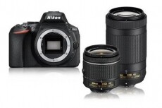Nikon D5600 + AF-P 18-55mm VR + AF-P 70-300mm VR digitális fényképezőgép Fényképezőgép / kamera - DSLR tükörreflexes fényképezőgép - 313733