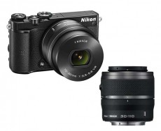 Nikon 1 J5 + 10-30mm PD VR + 30-110mm VR Kit (2 év garanciával!) Fényképezőgép / kamera - MILC cserélhető objektíves kompakt fényképezőgép - 288855