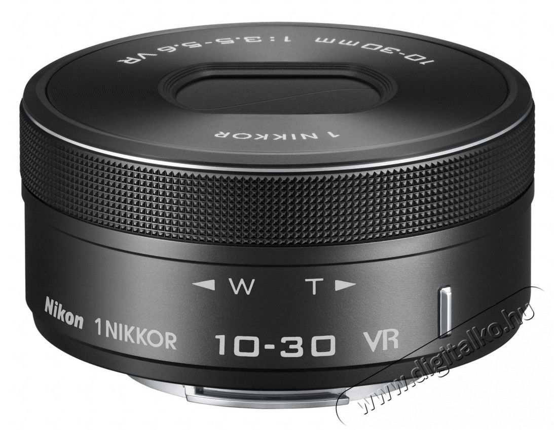 Nikon 1 NIKKOR 10-30mm f/3,5-5,6 VR PD Zoom Objektív - fekete Fotó-Videó kiegészítők - Objektív - Zoom objektív - 278458