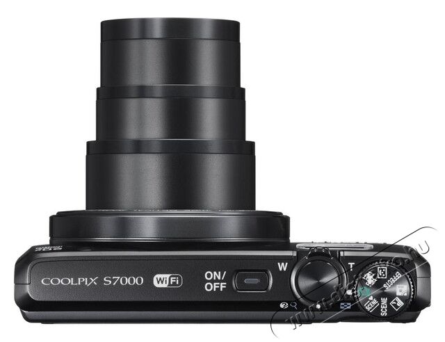 Nikon CoolPix S7000 - fekete (2 év garancia!) + Nikon tok Fényképezőgép / kamera - Ultrazoom fényképezőgép - Kompakt méretű - 288834