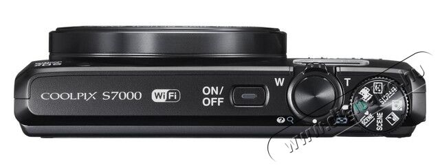 Nikon CoolPix S7000 - fekete (2 év garancia!) + Nikon tok Fényképezőgép / kamera - Ultrazoom fényképezőgép - Kompakt méretű - 288834