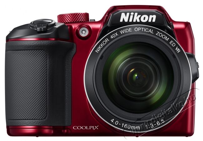 Nikon CoolPix B500 - vörös (2 év garancia!) Fényképezőgép / kamera - Ultrazoom fényképezőgép - Közepes méretű - 297822