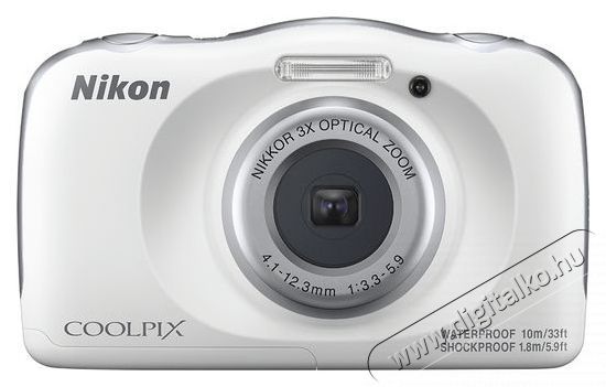 Nikon COOLPIX W150 f&eacute;nyk&eacute;pezőg&eacute;p - feh&eacute;r F&eacute;nyk&eacute;pezőg&eacute;p / kamera - Kompakt f&eacute;nyk&eacute;pezőg&eacute;p - Norm&aacute;l tud&aacute;s&uacute; kompakt - 377763
