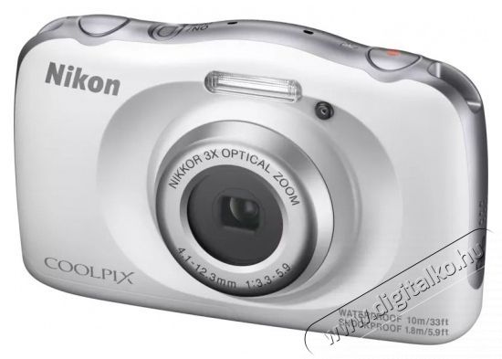 Nikon COOLPIX W150 f&eacute;nyk&eacute;pezőg&eacute;p - feh&eacute;r F&eacute;nyk&eacute;pezőg&eacute;p / kamera - Kompakt f&eacute;nyk&eacute;pezőg&eacute;p - Norm&aacute;l tud&aacute;s&uacute; kompakt - 377763