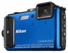 Nikon CoolPix AW130 - kék Fényképezőgép / kamera - Kompakt fényképezőgép - Kaland és vízálló fényképezőgép - 284782