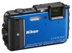 Nikon CoolPix AW130 - kék Fényképezőgép / kamera - Kompakt fényképezőgép - Kaland és vízálló fényképezőgép - 284782