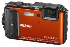 Nikon CoolPix AW130 - narancs Fényképezőgép / kamera - Kompakt fényképezőgép - Kaland és vízálló fényképezőgép - 284783