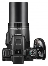 Nikon CoolPix P610 - fekete Fényképezőgép / kamera - Ultrazoom fényképezőgép - Közepes méretű - 284779