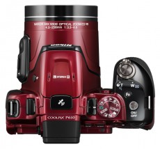 Nikon CoolPix P610 - vörös Fényképezőgép / kamera - Ultrazoom fényképezőgép - Közepes méretű - 284780