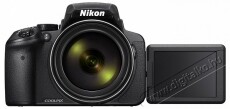 Nikon CoolPix P900 - fekete Fényképezőgép / kamera - Ultrazoom fényképezőgép - Közepes méretű - 308790