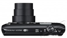 Nikon CoolPix S3700 - fekete Fényképezőgép / kamera - Kompakt fényképezőgép - Normál tudású kompakt - 285250