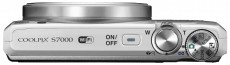 Nikon CoolPix S7000 - fehér Fényképezőgép / kamera - Ultrazoom fényképezőgép - Kompakt méretű - 284773